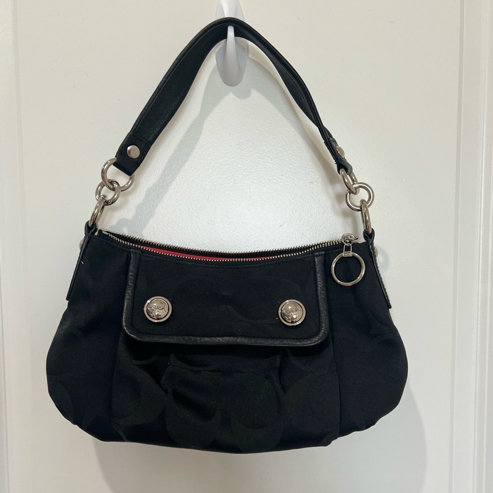 Black Coach handbag